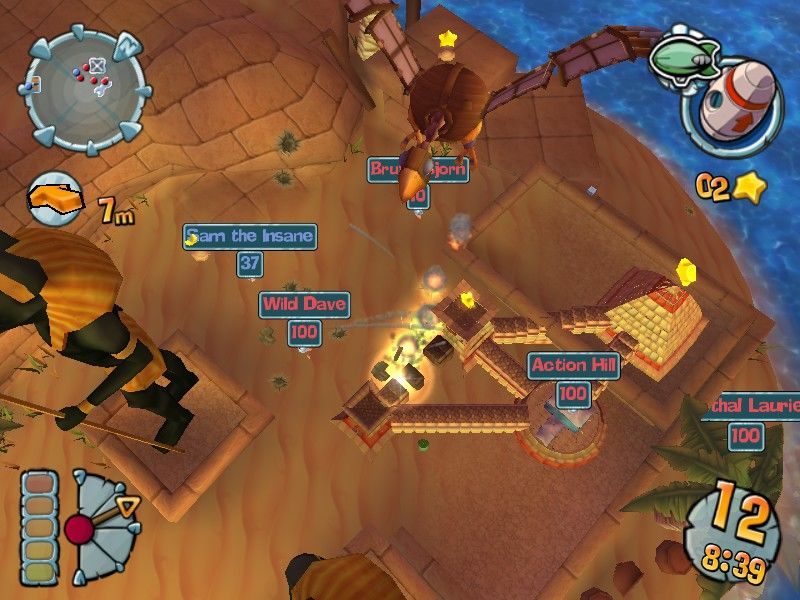 Game cũ mà hay: Worms Forts Under Siege