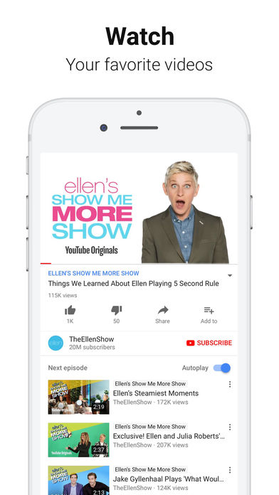 YouTube đã có cập nhật mới, sửa lỗi gây hao pin trên iOS 11