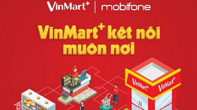 VinMart+ phân phối sim và gói cước di động Mobifone