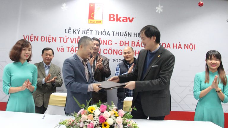 Bkav và Đại học Bách Khoa Hà Nội ký thỏa thuận phát triển khoa học công nghệ