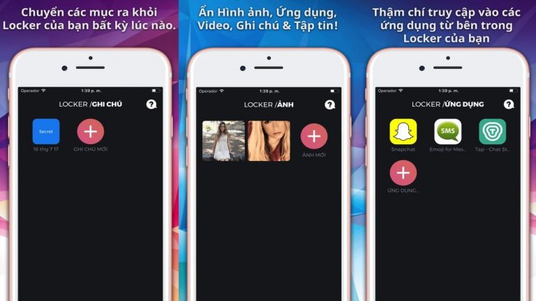 Cách giấu app và dữ liệu trên iOS