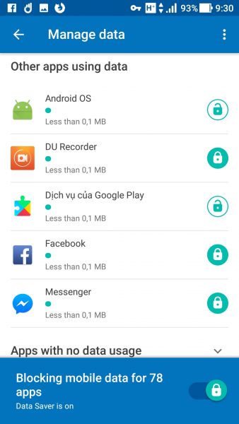 Screenshot 20171204 093034 338x600 - Trải nghiệm Datally: Ứng dụng tuyệt vời tiết kiệm dữ liệu di động trên Android