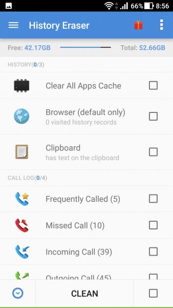 Dọn dẹp rác trên điện thoại Android chào đón năm mới 2018