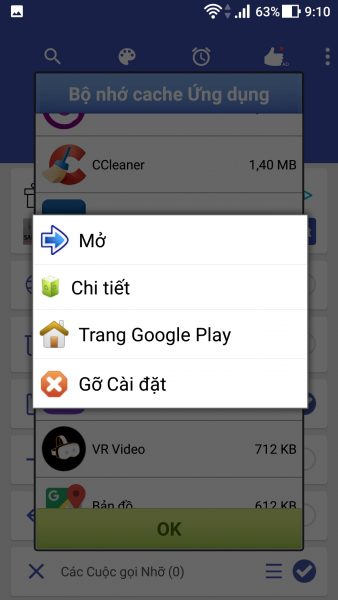 Dọn dẹp rác trên điện thoại Android chào đón năm mới 2018
