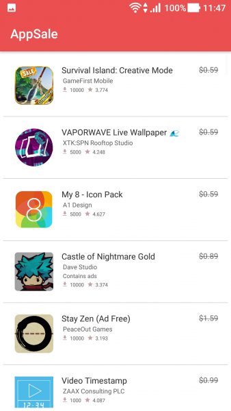 Cách tìm app và game miễn phí, giảm giá trên Android