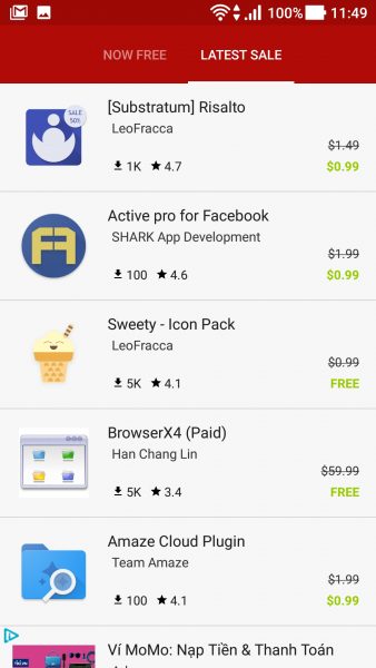 Cách tìm app và game miễn phí, giảm giá trên Android