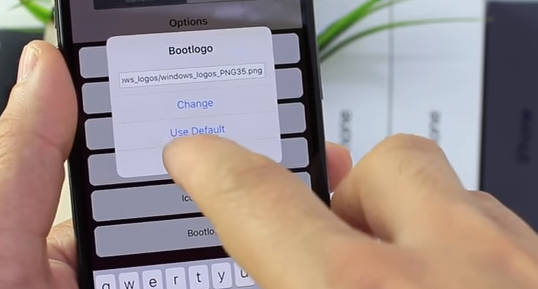 Hướng dẫn đổi logo boot hình trái táo trên iOS 11 chưa jailbreak