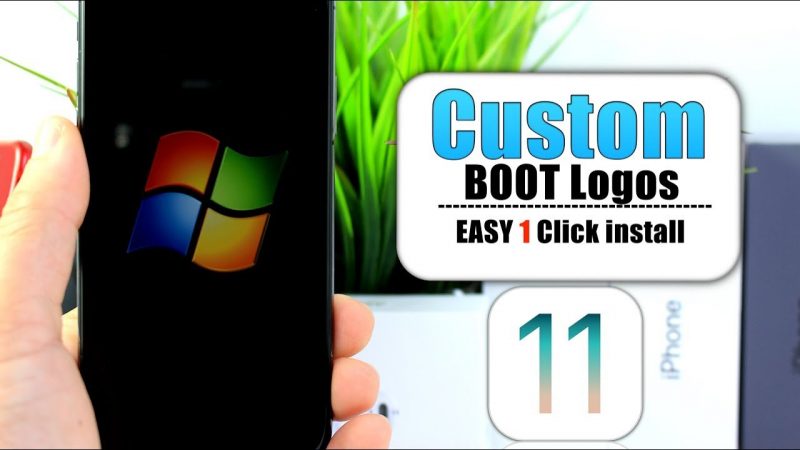 Hướng dẫn đổi logo boot hình trái táo trên iOS 11 chưa jailbreak