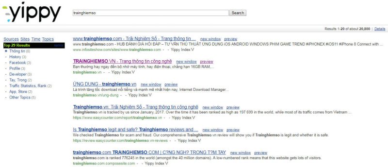 Top 6 công cụ tìm kiếm độc đáo ngoài Google