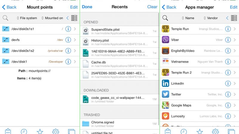 Cách cài FilzaJailed trên iOS 11 không cần máy tính