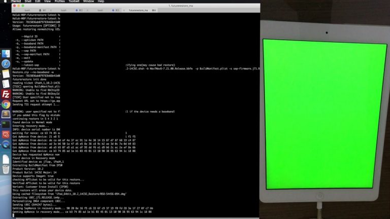 Futurerestore: Hạ cấp iOS đã dễ dàng hơn nhiều, có bản chạy cho Windows