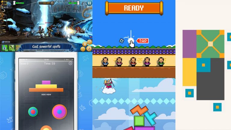 Game mobile box #11: Fit Brains Trainer, 99 Bricks, Shapist,…