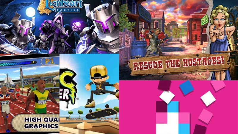 Game mobile box #29: Poptile, Epic Skater, Mad Bullets,…