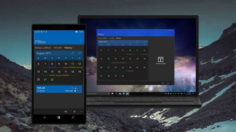 Phần mềm UWP nhắc nhở uống thuốc, ra lệnh Cortana cấp đơn thuốc