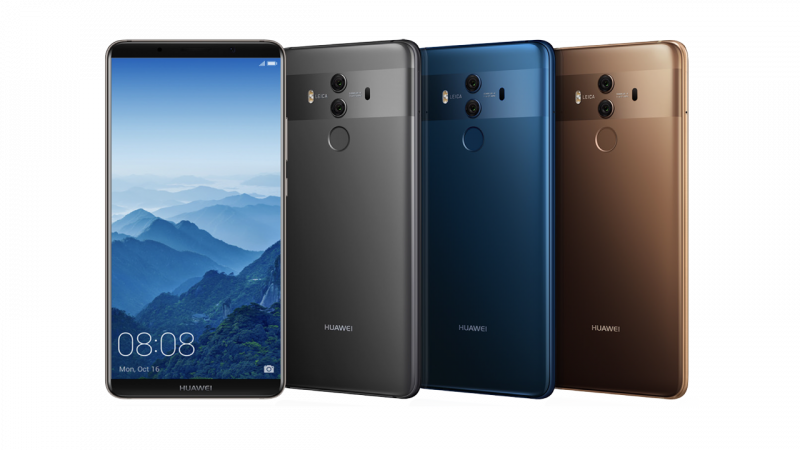 Huawei Mate 10 Pro lên kệ vào tháng 2 tại Mỹ   