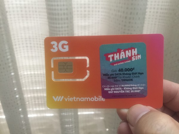 Trải nghiệm SIM 3G 'Thánh SIM' của Vietnamobile