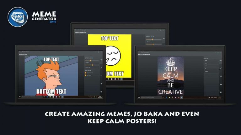 Meme Generator Suite: Tạo ảnh chế cực kỳ vui trên Windows 10