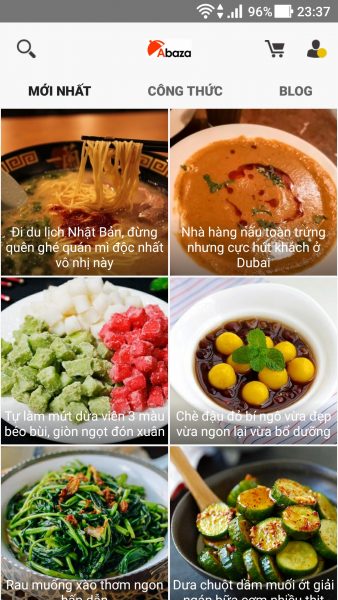 Sổ tay hướng dẫn nấu ăn hàng trăm món ngon trên Android