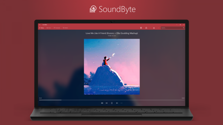 SoundByte: Trình chơi nhạc hiện đại, nghe SoundCloud, xem video YouTube trên Windows 10