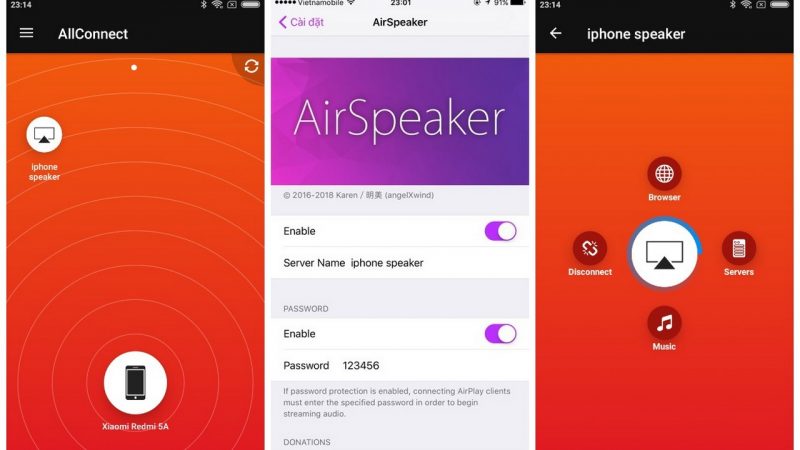 Cách biến iPhone thành loa không dây, Audio Receiver chuyên nghiệp