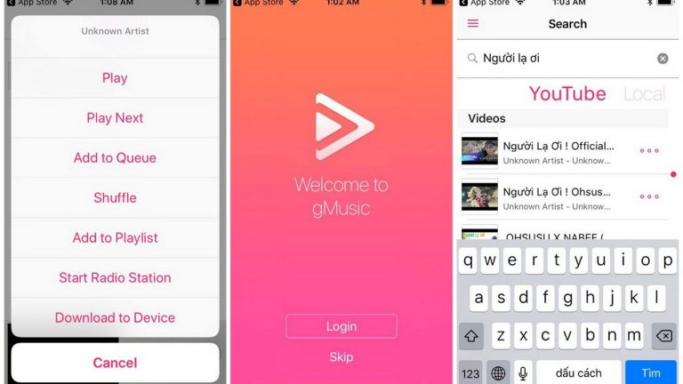 Tải nhanh ứng dụng cho tải video và nghe YouTube khi tắt màn hình trên iPhone