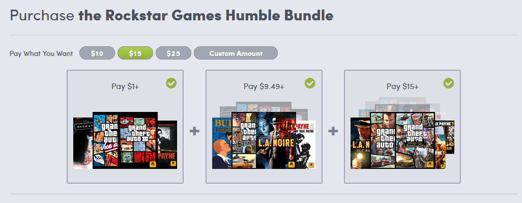 Humble Bundle đang giảm giá game Rockstar, mua 4 game giá 1USD