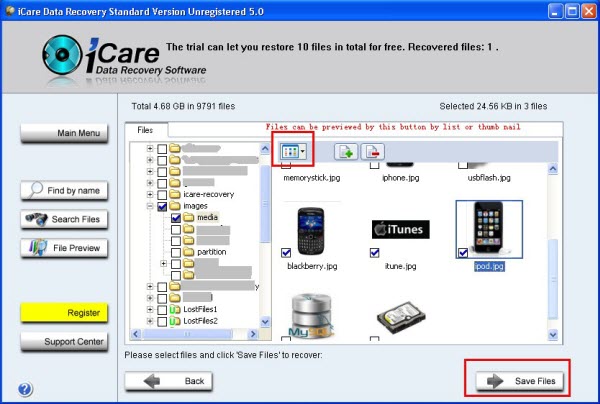 icare data recovery professional