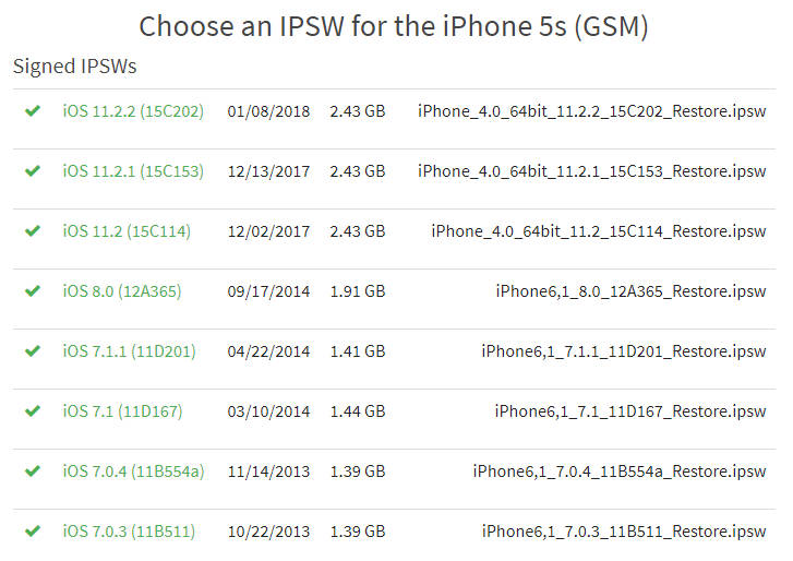 HOT! Có vẻ server Apple đang lỗi, bạn có thể restore iOS 10, iOS 8 và iOS 7