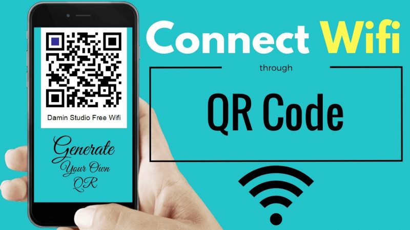 Cách tạo sticker mã QR-code để share Wi-Fi cực độc