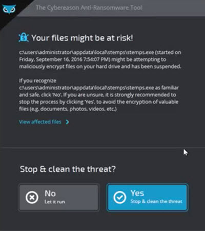 RansomFree - tự động bảo vệ máy tính của bạn khỏi Ransomware