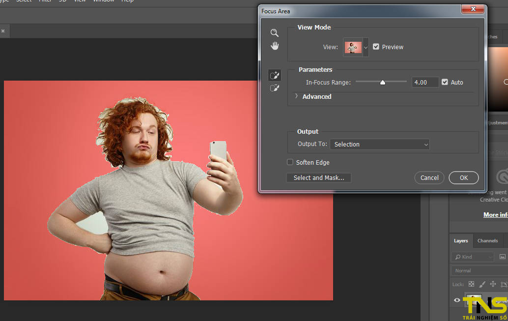 Dùng thử tính năng "tách nền" bằng AI trên Photoshop, không "thần thánh" gì đâu