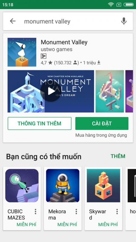 Cách tải game kinh điển Monument Valley đang miễn phí trên Android