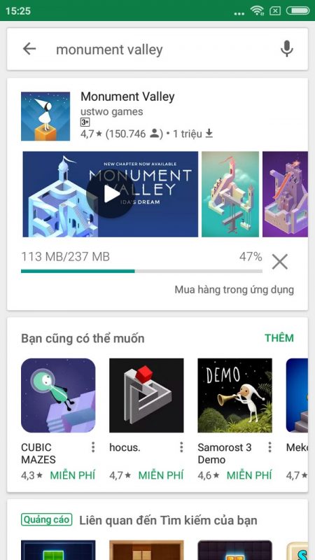 Cách tải game kinh điển Monument Valley đang miễn phí trên Android