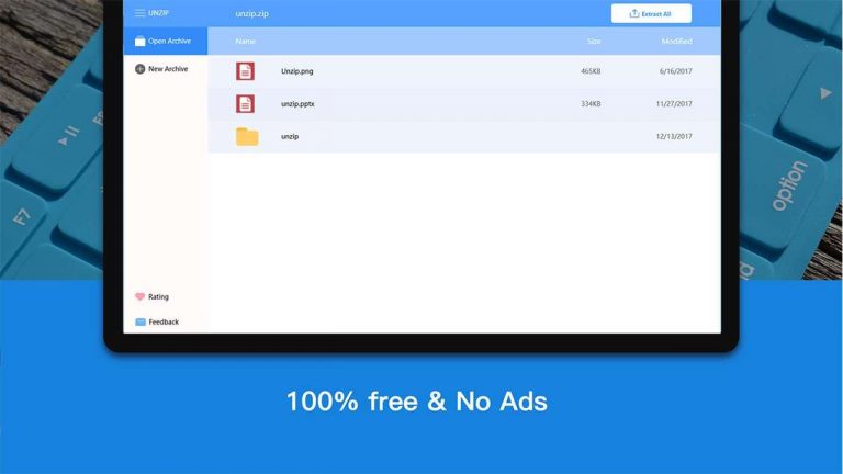 Các ứng dụng UWP nén, giải nén miễn phí cho Windows 10