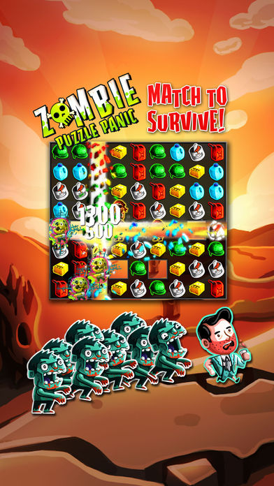 Game mobile box #26: Zombie Puzzle Panic, Juice Cubes, Castle Doombad,...