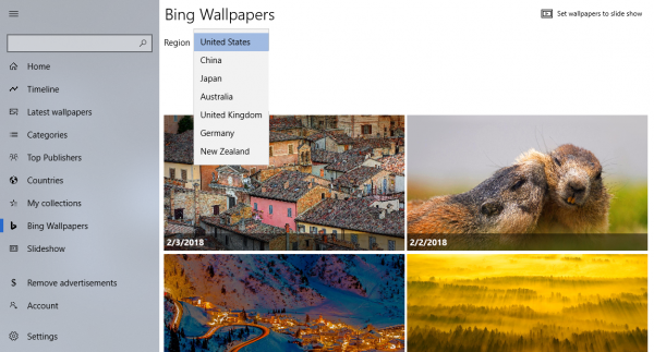 Top ứng dụng tải ảnh HD, thay hình desktop, màn hình khóa Windows 10
