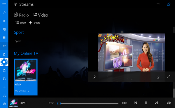 Media Player S: Trình giải trí đa phương tiện phát hơn 200 định dạng audio/video trên Windows 10