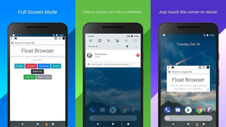 Float Browser: Trình duyệt nổi, chặn quảng cáo và hỗ trợ phát nền trên Android