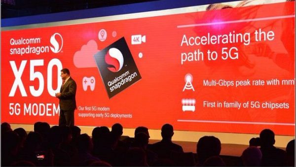 Modem 5G Qualcomm Snapdragon X50 được chọn thử nghiệm 5G NR di động năm 2018