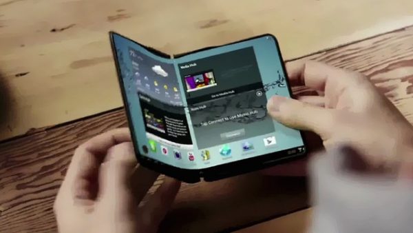 Samsung sẽ tung Galaxy X có thể gấp đôi màn hình?