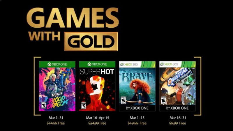 Games with Gold tháng 3/2018: Trials of the Blood Dragon, SUPERHOT và…