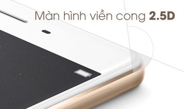 Màn hình viền cong 2.5D là gì?