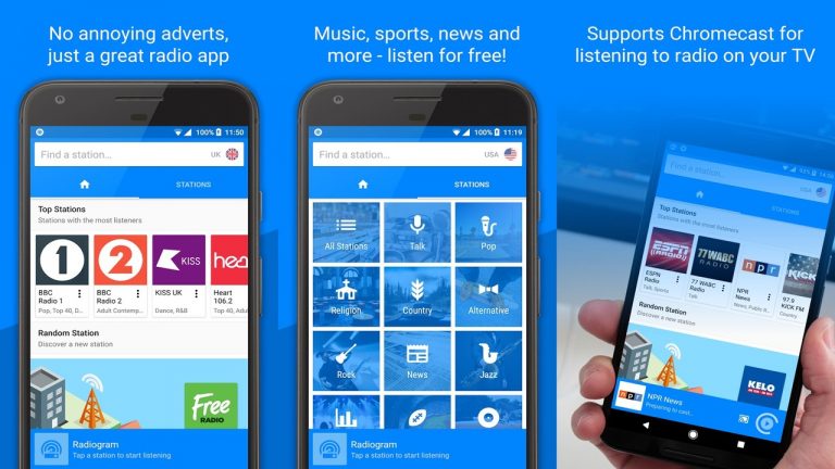 Radiogram: Ứng dụng nghe radio mới, miễn phí cho Android
