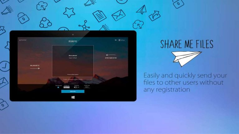 Share me Files: Ứng dụng cho bạn chia sẻ file tạm thời trên Windows 10