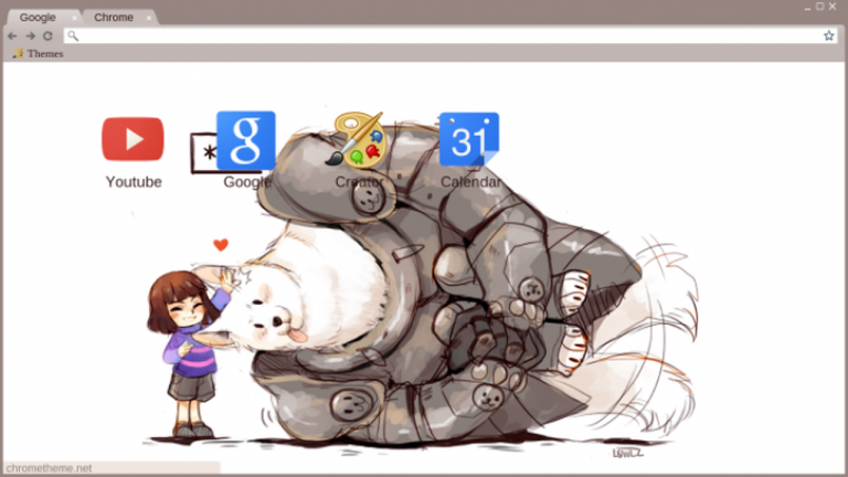 Theme “cún yêu” cho Chrome chào mừng Tết 2018