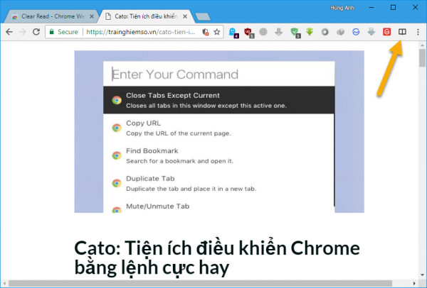 Top 4 tiện ích mở rộng bật Reader mode cho Chrome