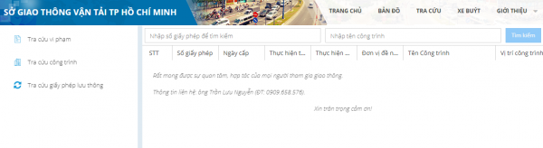 Cách xem tình hình giao thông TP. Hồ Chí Minh