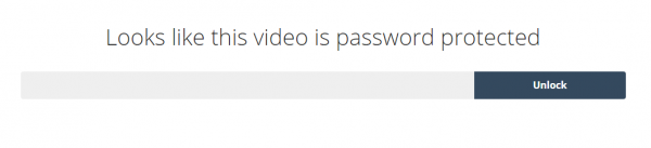 Chia sẻ video YouTube riêng tư với mật khẩu bảo vệ