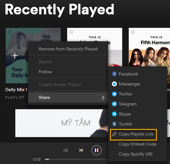Cách sao lưu, phục hồi playlist nhạc trên Spotify