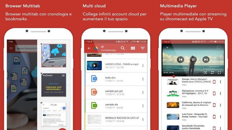 Cách xài chung Dropbox, Google Drive, OneDrive cùng một nơi trên Android
